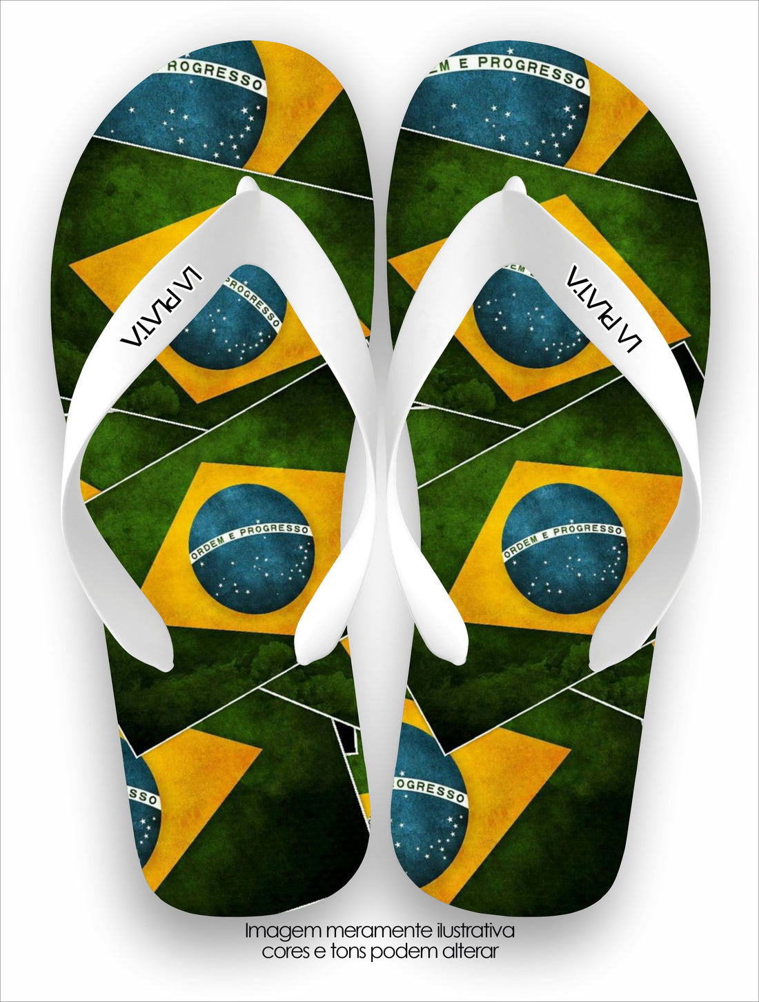 Chinelo Tradicional La Copa 2026 Mosaico Brasil