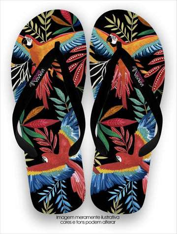 Chinelo La Feminina Arara Bella