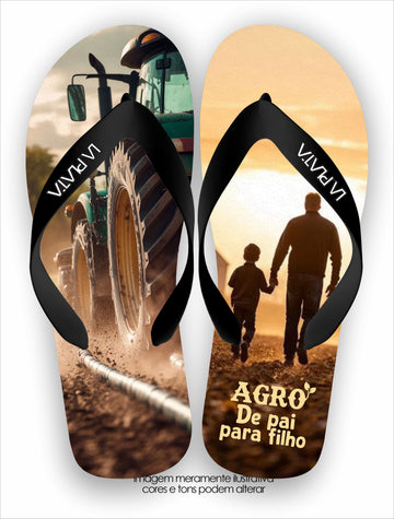 Chinelo Tradicional La Agro Brasil De Pai Para Filho
