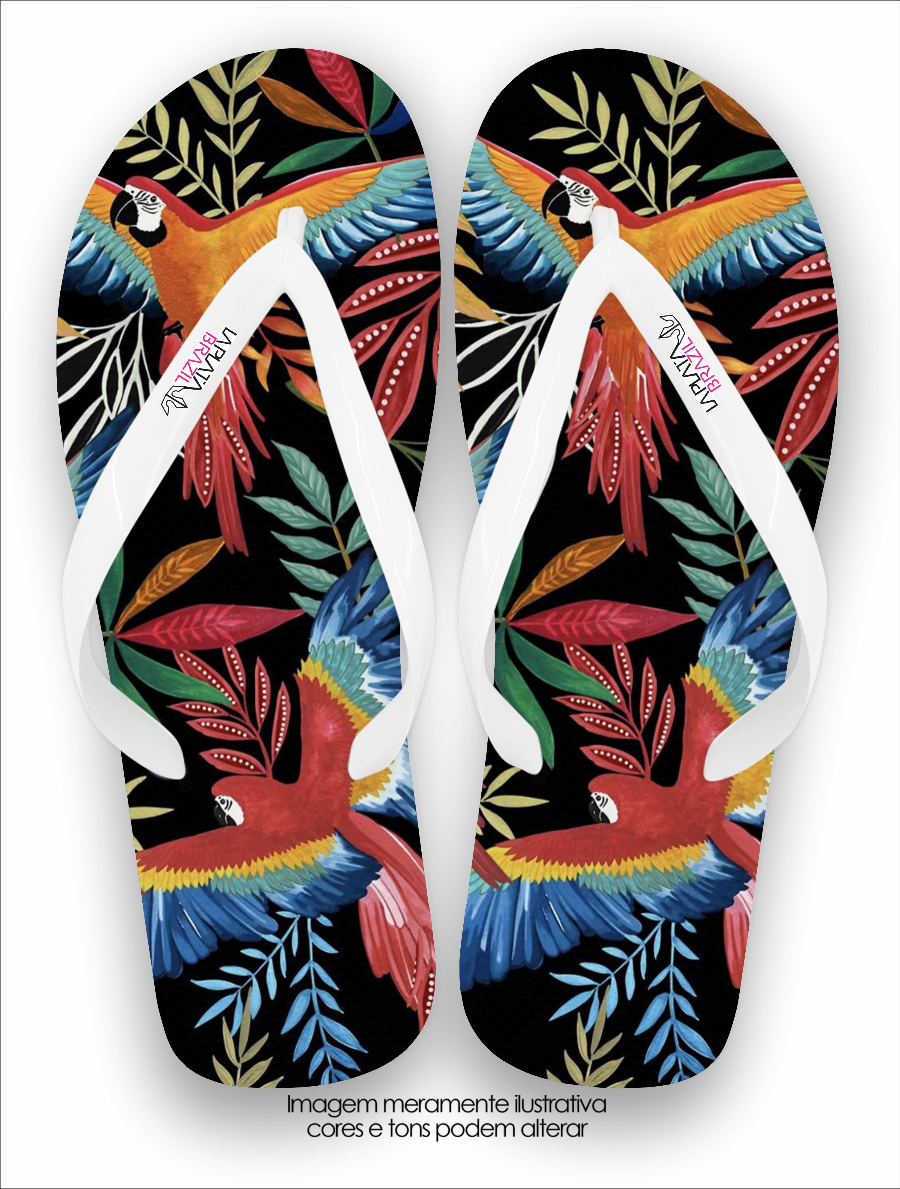 Chinelo La Feminina Arara Bella