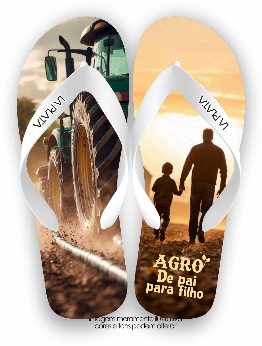 Chinelo Tradicional La Agro Brasil De Pai Para Filho