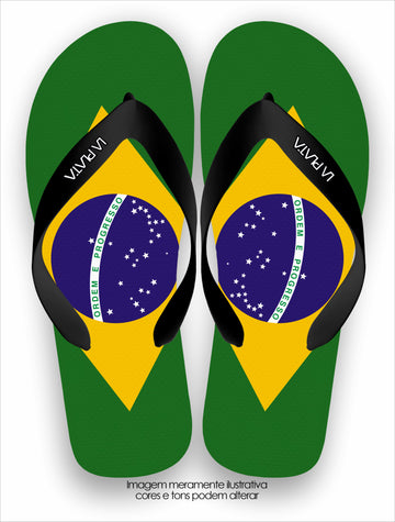 Chinelo Tradicional La Copa 2026 Bandeira Brasileira