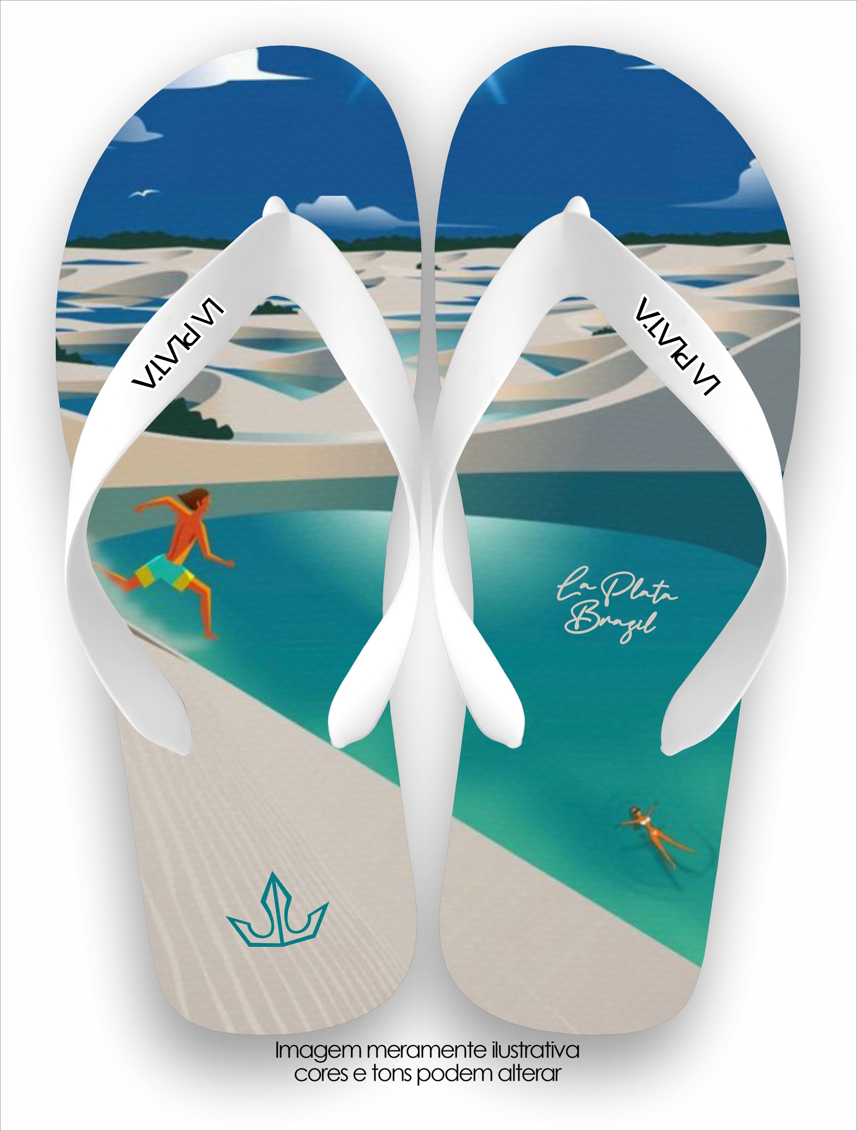Chinelo Tradicional La Praia Lençois Maranhenses