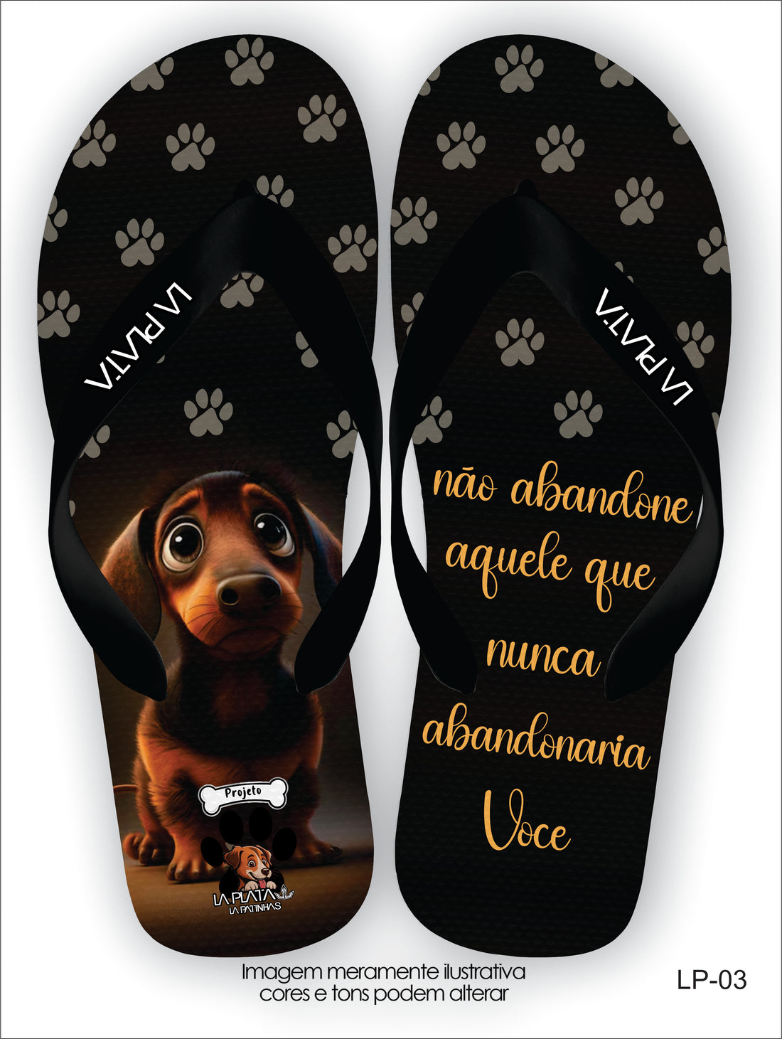 Chinelo Tradicional La Patinhas 03 Unissex La Plata Beneficiente!