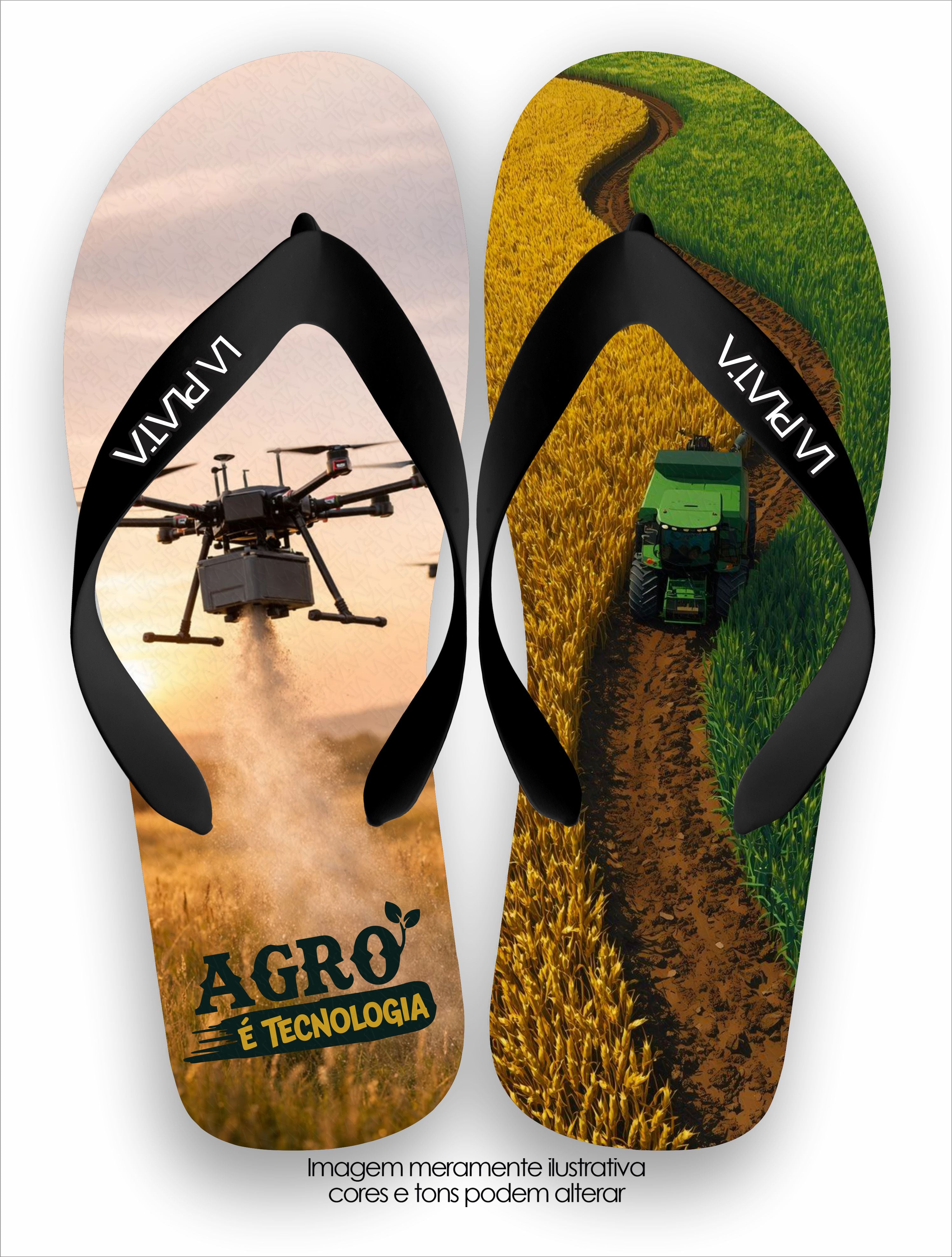 Chinelo Tradicional La Agro Brasil O Agro é Tecnologia