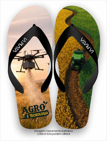 Chinelo Tradicional La Agro Brasil O Agro é Tecnologia