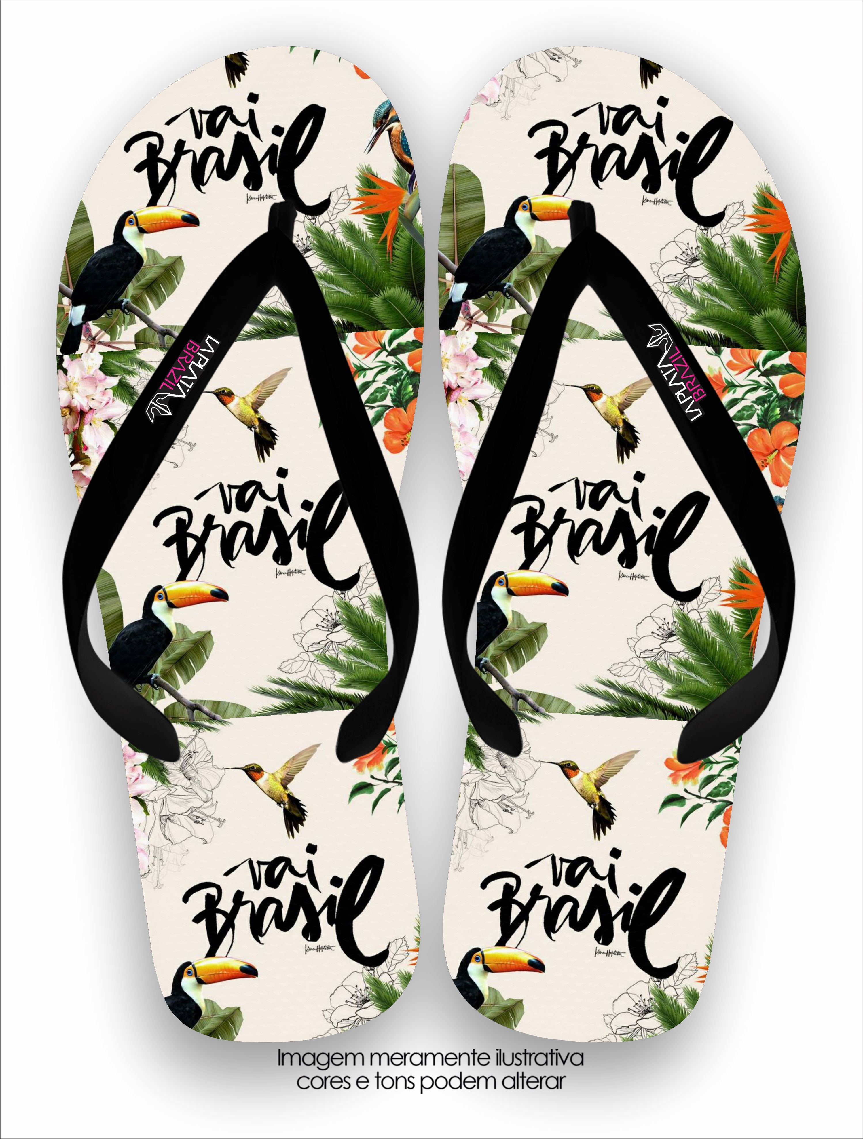 Chinelo La Feminina Essência Brasileira