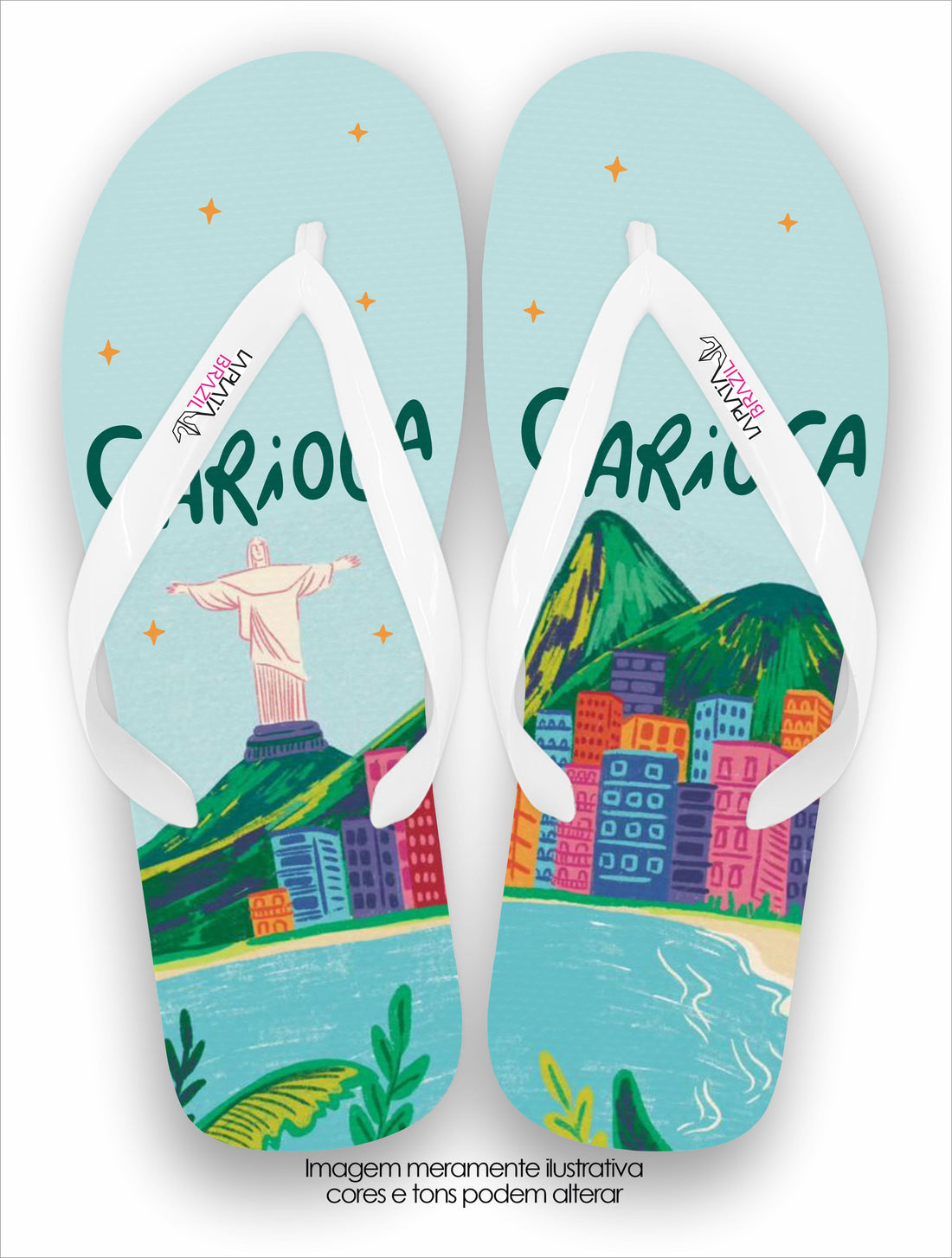 Chinelo Tradicional La Feminina Carioca