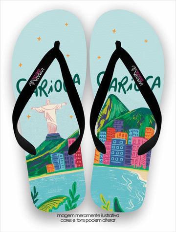 Chinelo Tradicional La Feminina Carioca