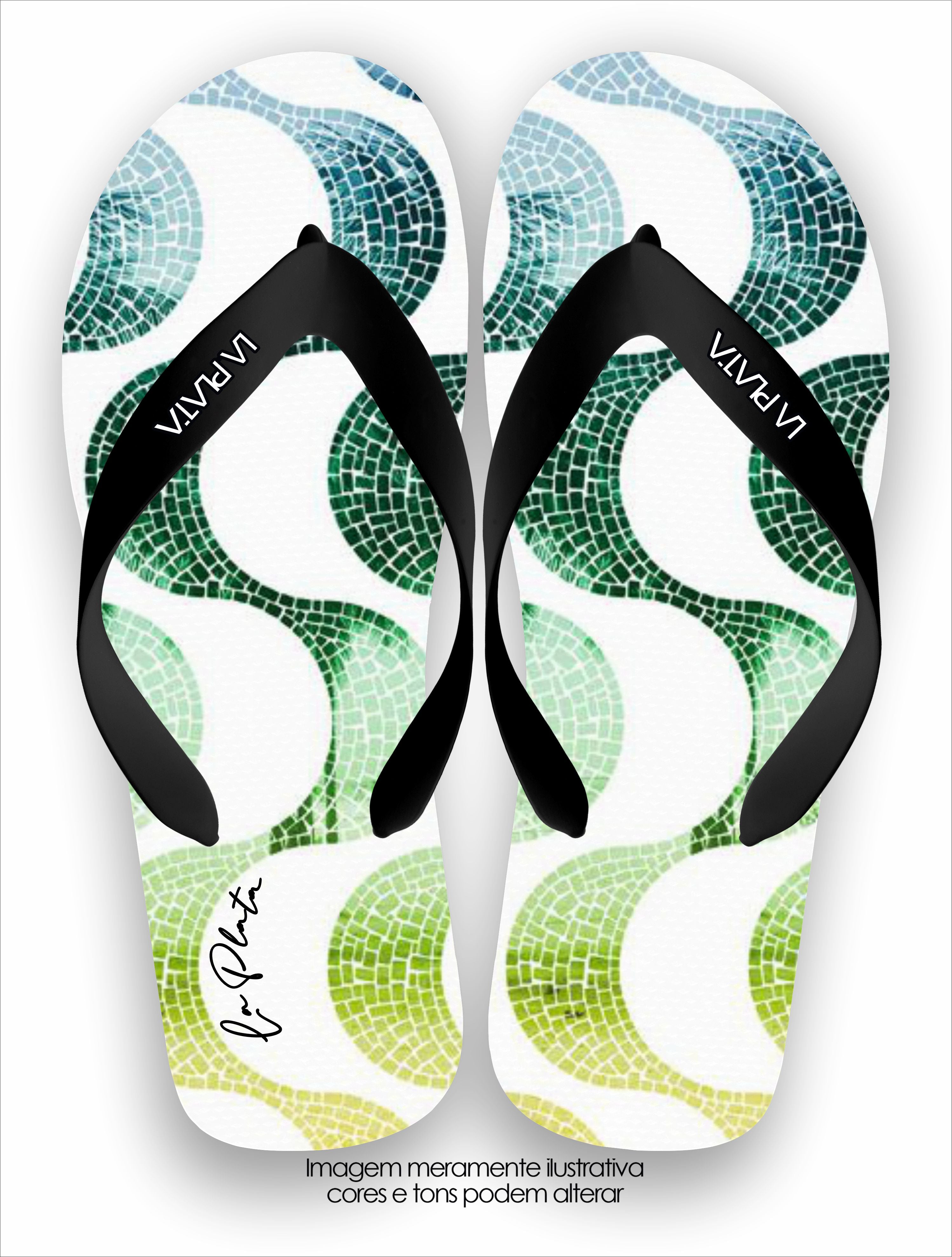 Chinelo La Plata La Masculina Calçadão de Janeiro