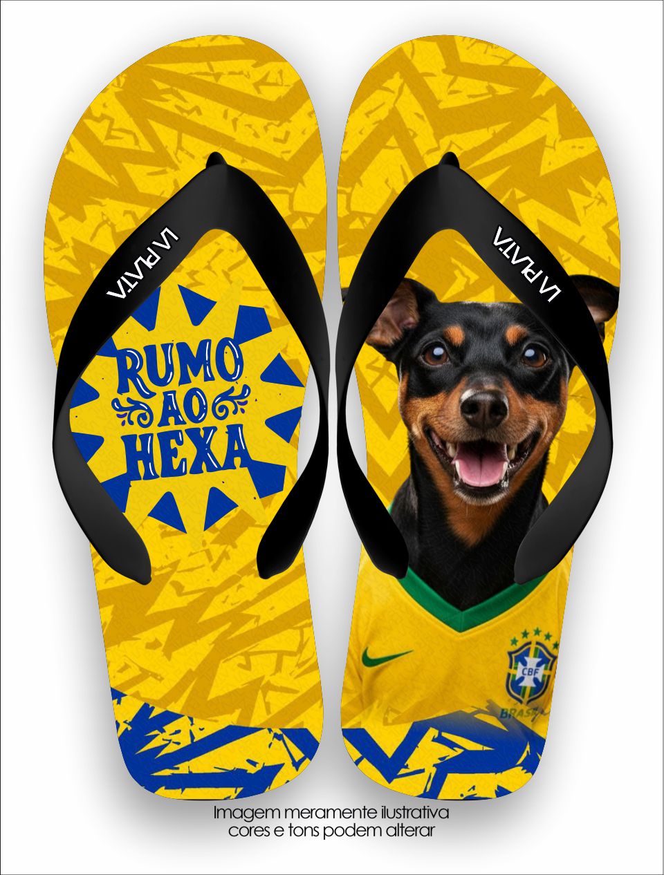 Chinelo Tradicional La Copa Pets Pinscher