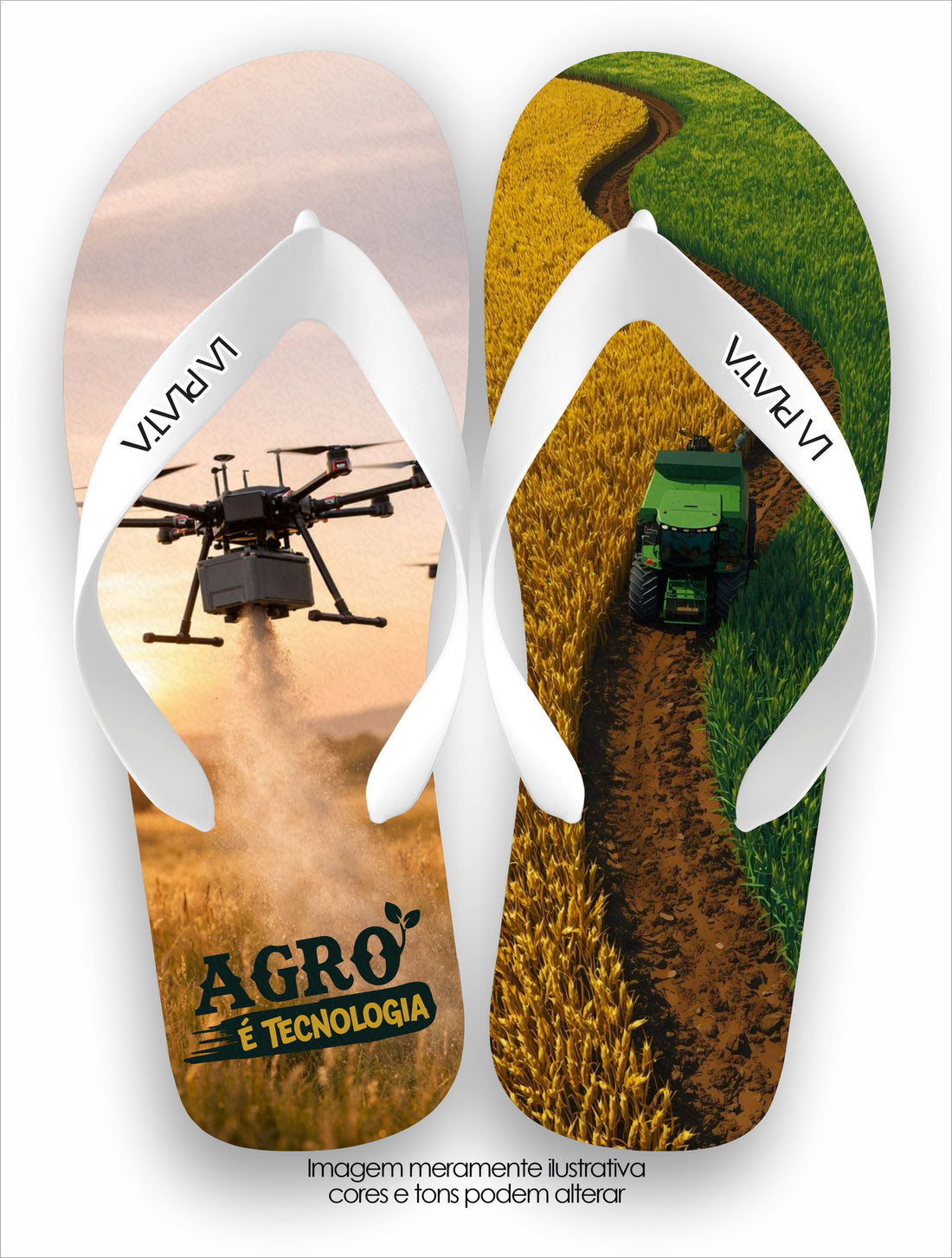 Chinelo Tradicional La Agro Brasil O Agro é Tecnologia