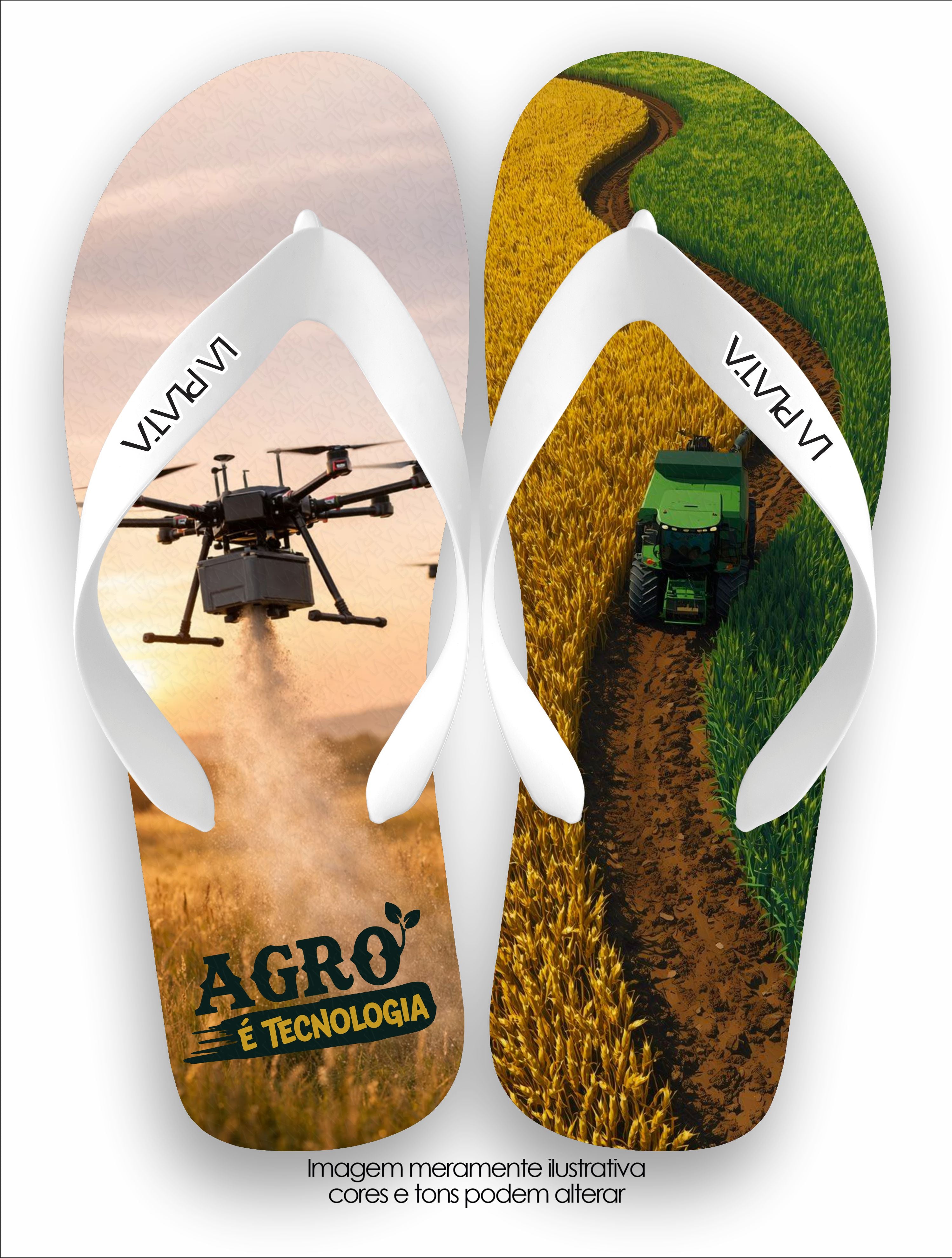 Chinelo Tradicional La Agro Brasil O Agro é Tecnologia