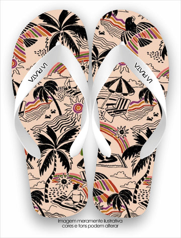 Chinelo La Plata La Masculina Litoranea Vintage