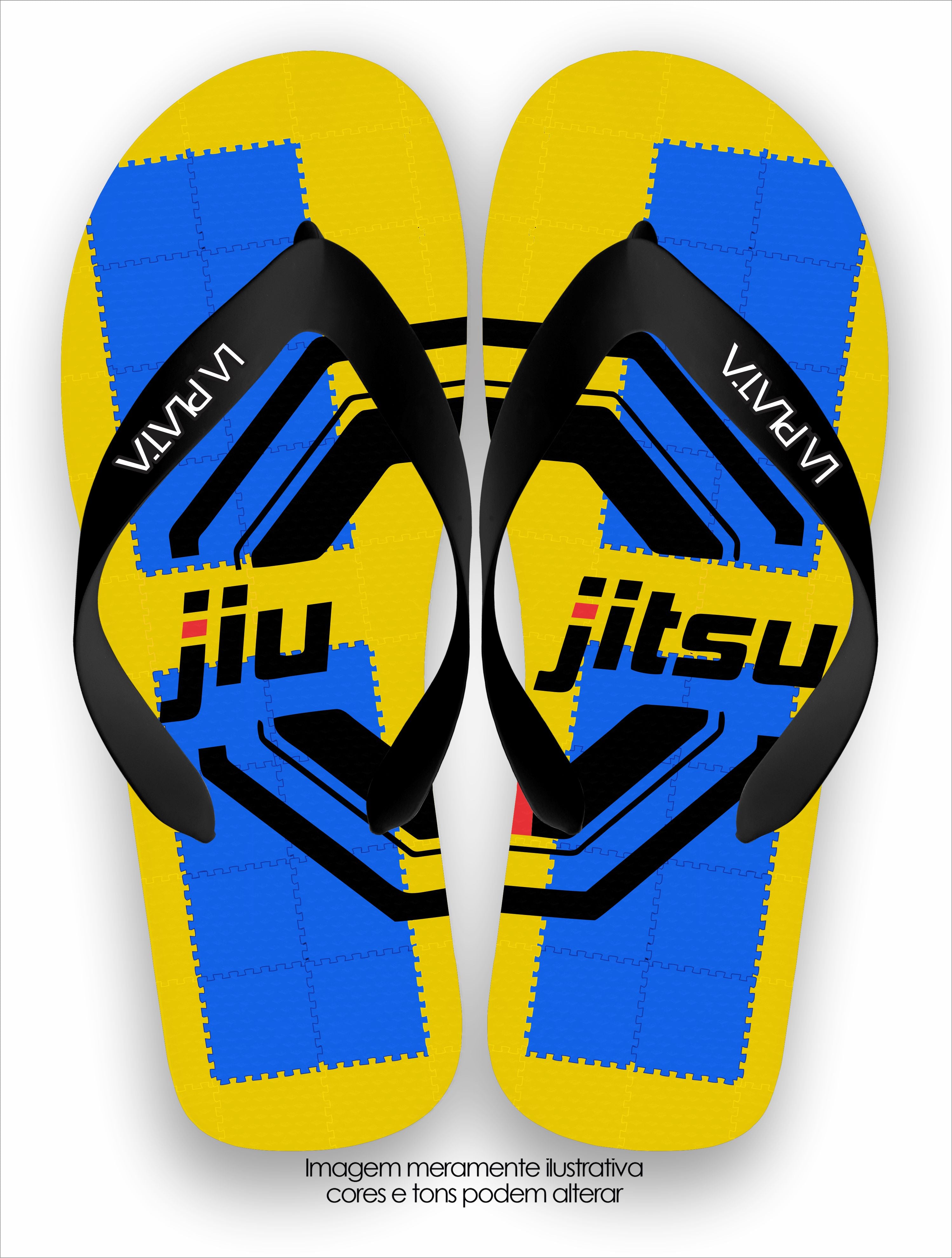 Chinelo Tradicional La Jiu Jitsu TATAME JJ