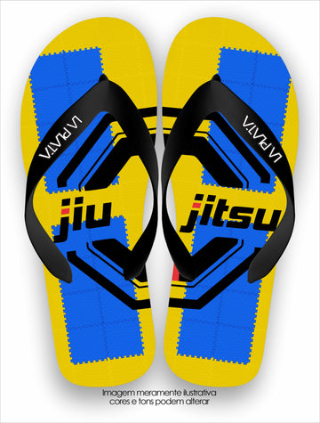 Chinelo Tradicional La Jiu Jitsu TATAME JJ