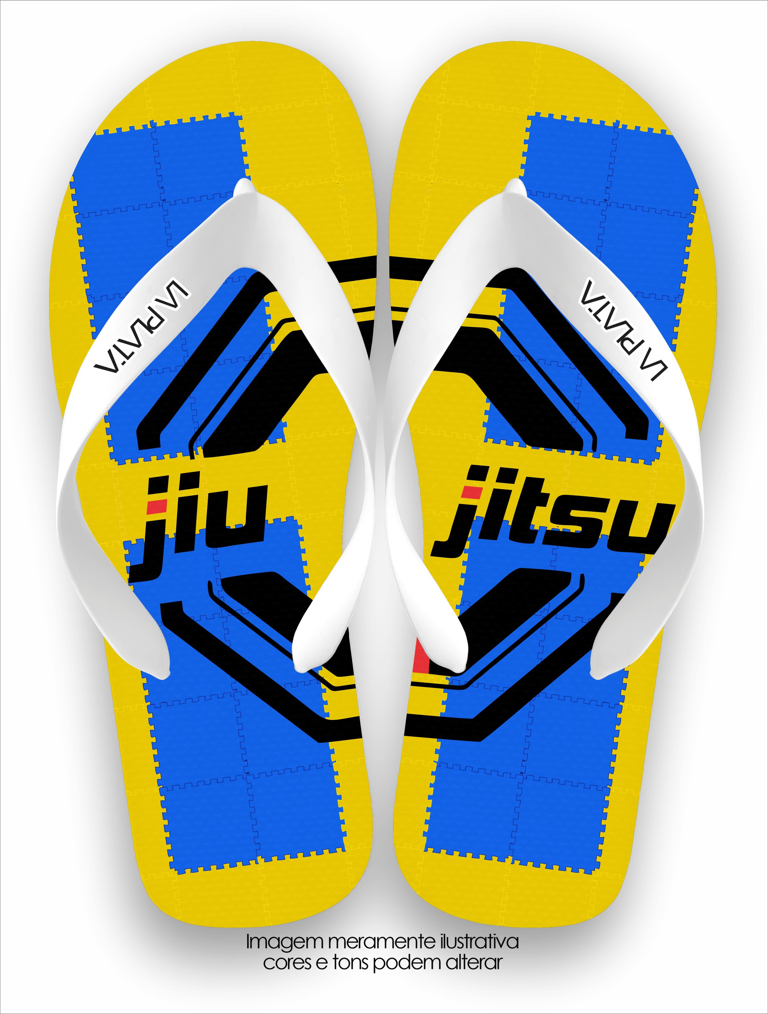 Chinelo Tradicional La Jiu Jitsu TATAME JJ