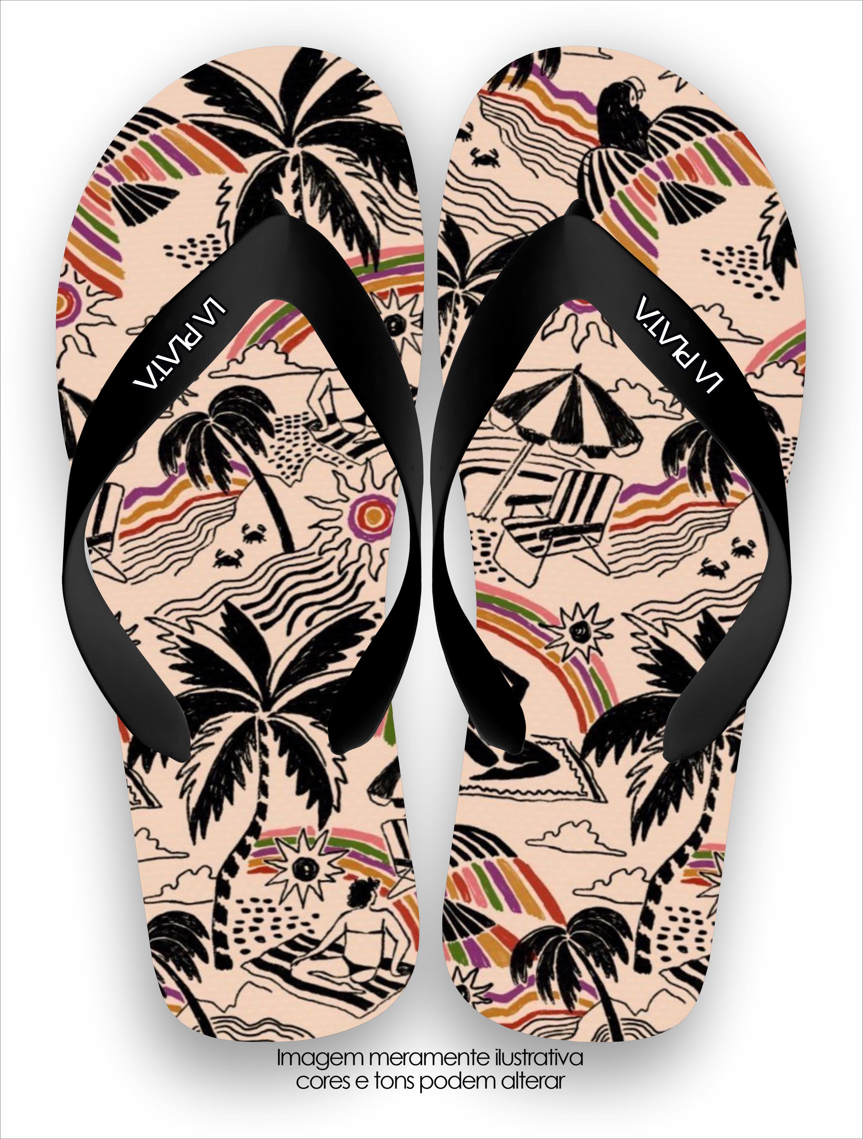 Chinelo La Plata La Masculina Litoranea Vintage