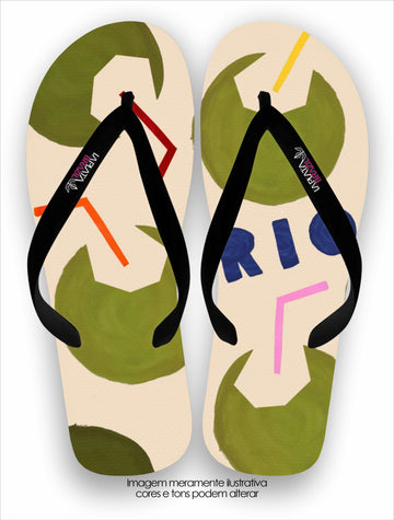 Chinelo Tradicional La Feminina Praia Rio