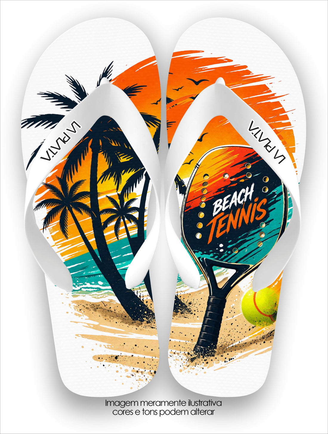 Chinelo Tradicional La Beach Tennis Arena