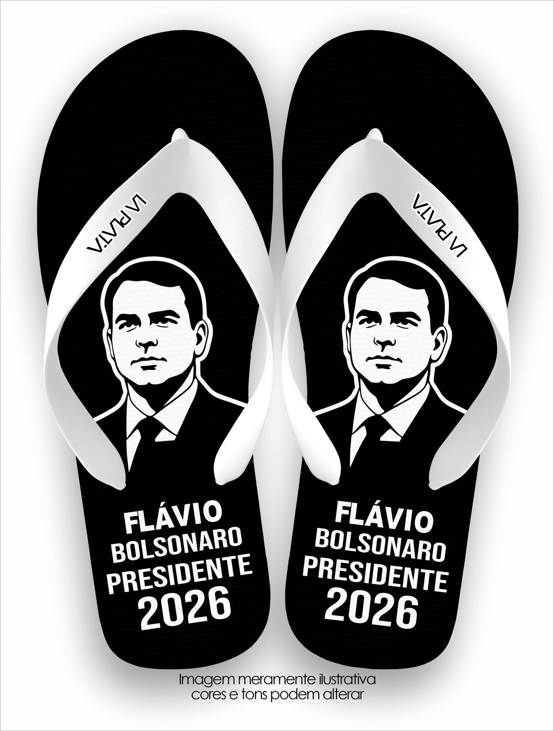 Chinelo Tradicional Flávio Bolsonaro 2026