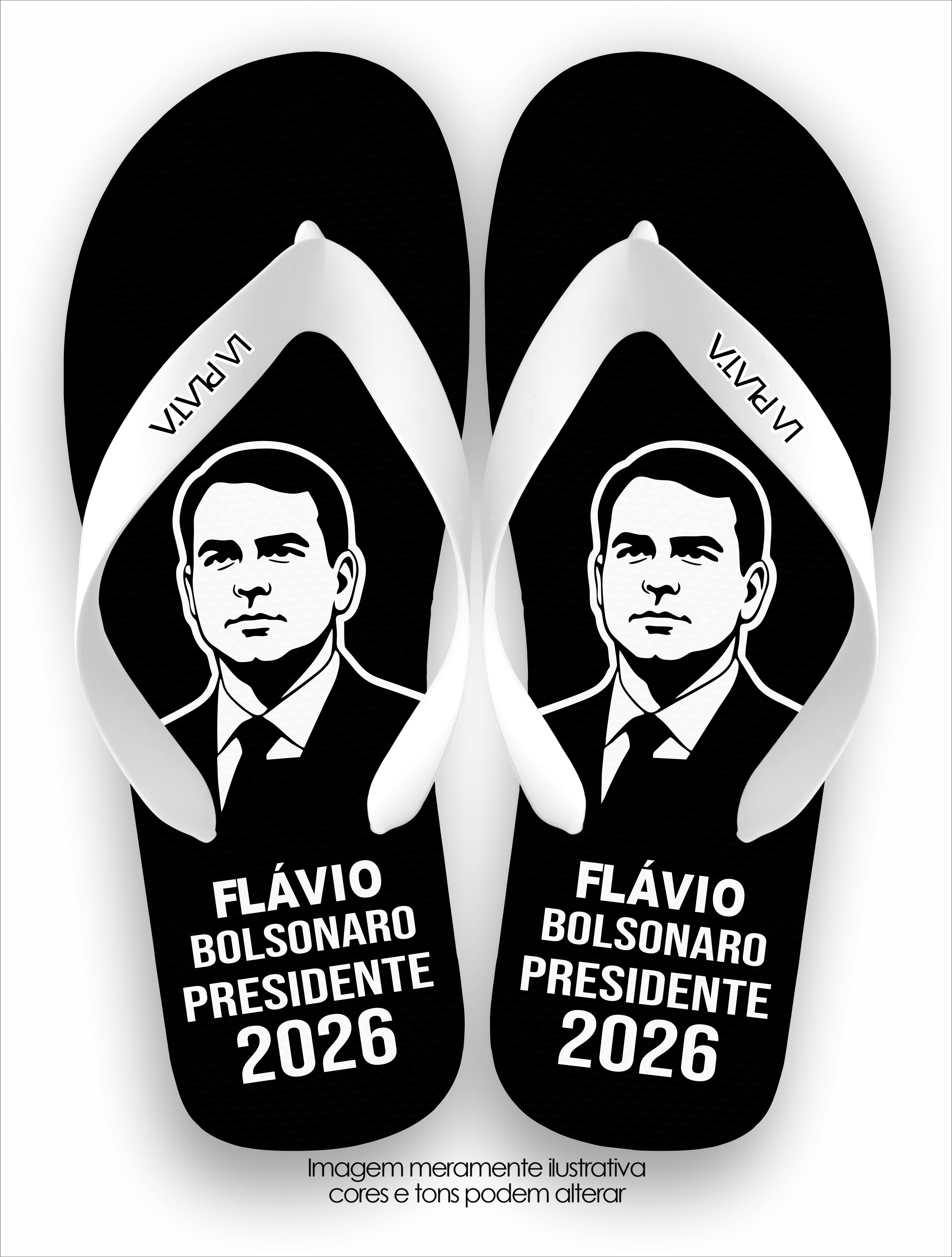 Chinelo Tradicional Flávio Bolsonaro 2026