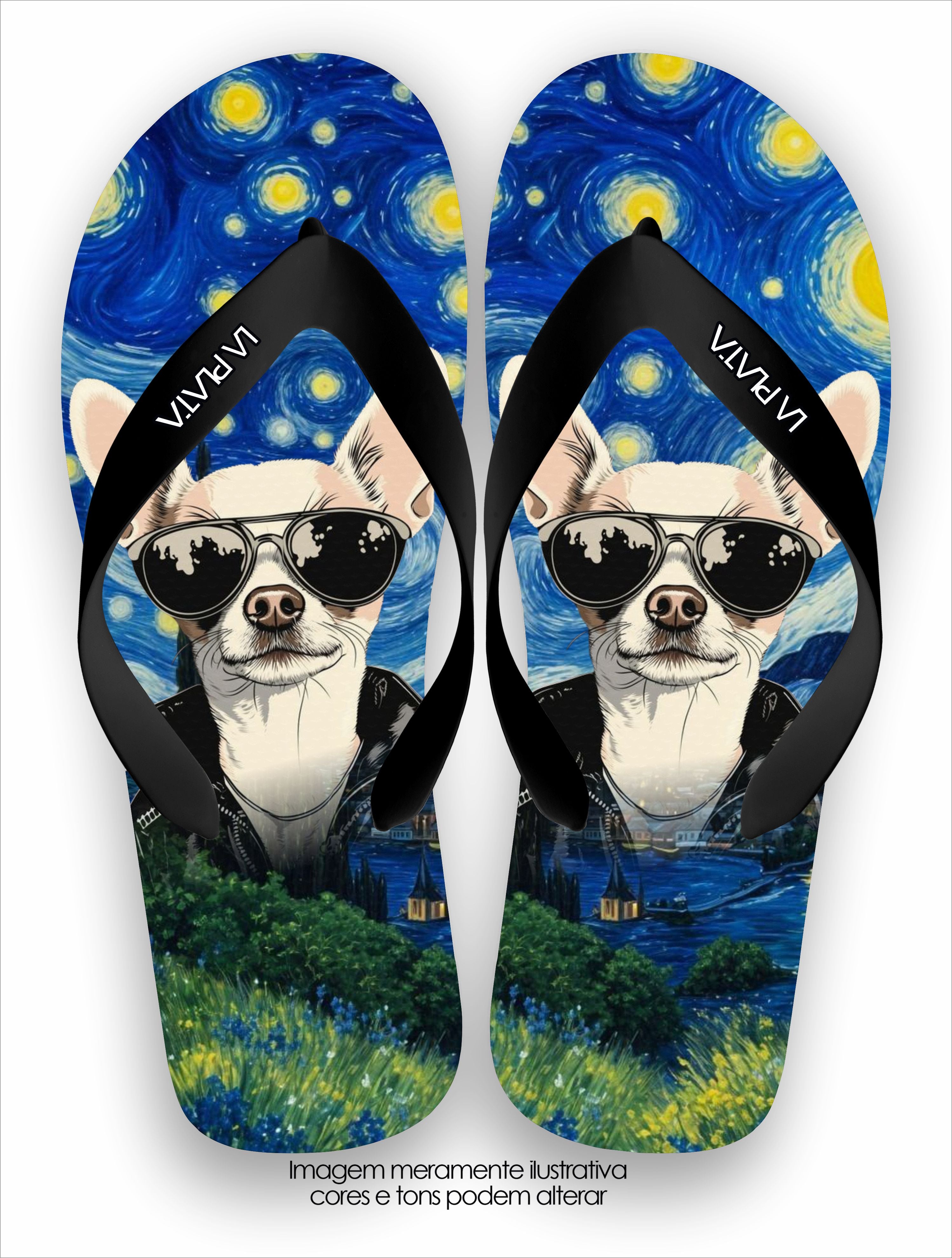 Chinelo Tradicional La Patinhas Dogs Pinscher