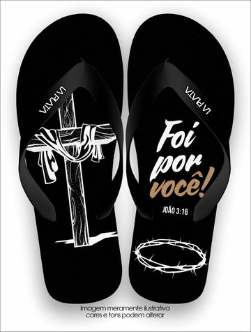 Chinelo Tradicional La Consagrada Foi Por Você