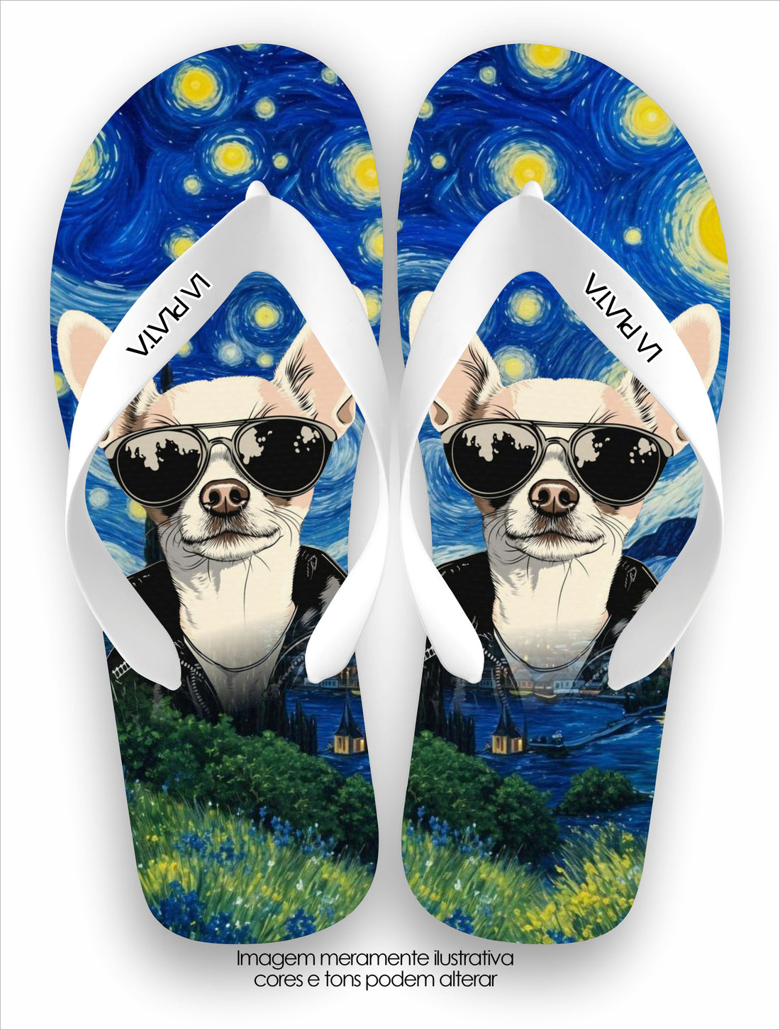 Chinelo Tradicional La Patinhas Dogs Pinscher