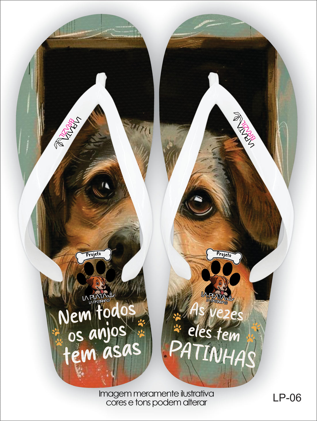 Chinelo Tradicional La Patinhas 06 Unissex La Plata Beneficiente!