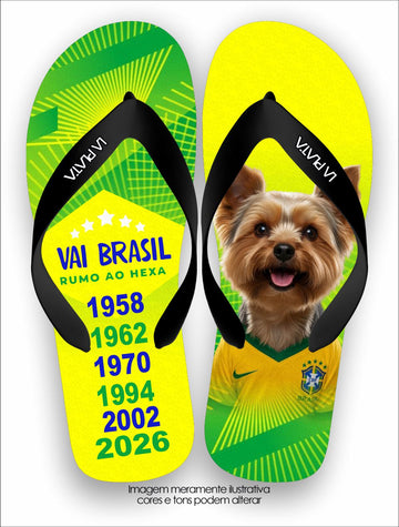 Chinelo Tradicional La Copa Pets Yorkshire Terrier