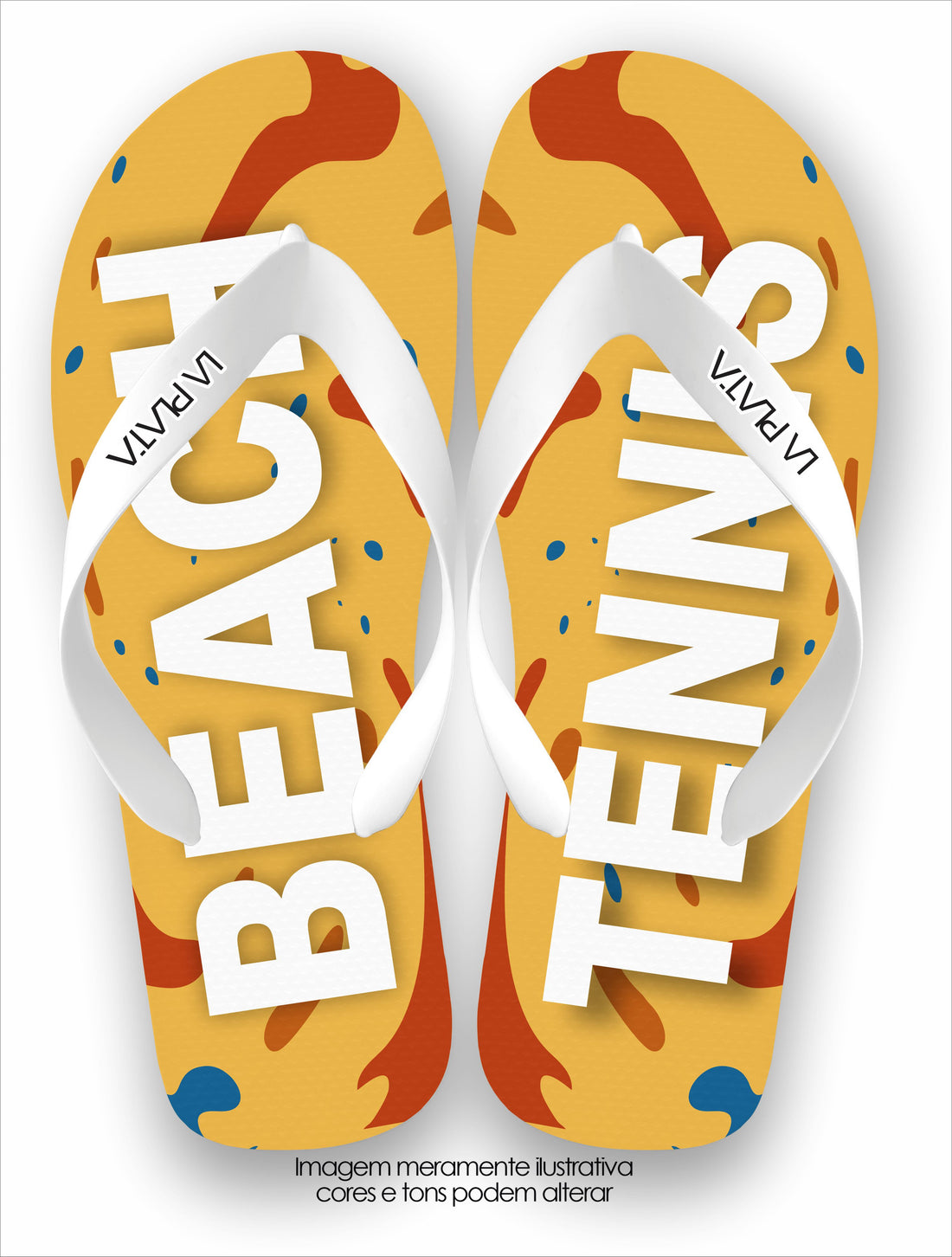 Chinelo Tradicional La Beach Tennis Dupla