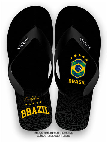 Chinelo Tradicional La Copa 2026 Brasil Brasão