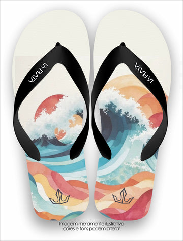 Chinelo La Plata La Masculina Onda Sunchine