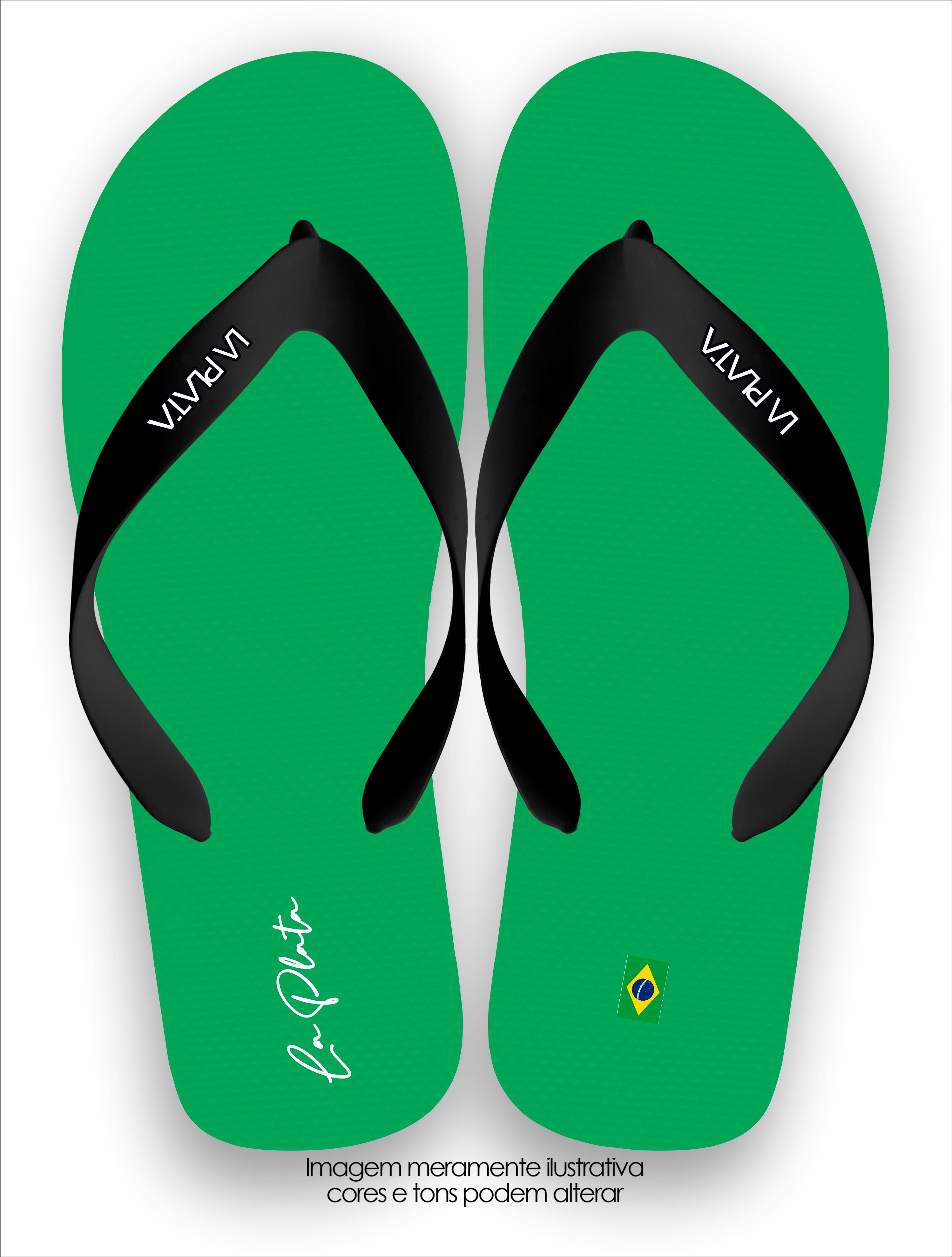 Chinelo La Plata Coleção Clássicas Verde