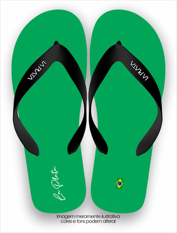 Chinelo La Plata Coleção Clássicas Verde