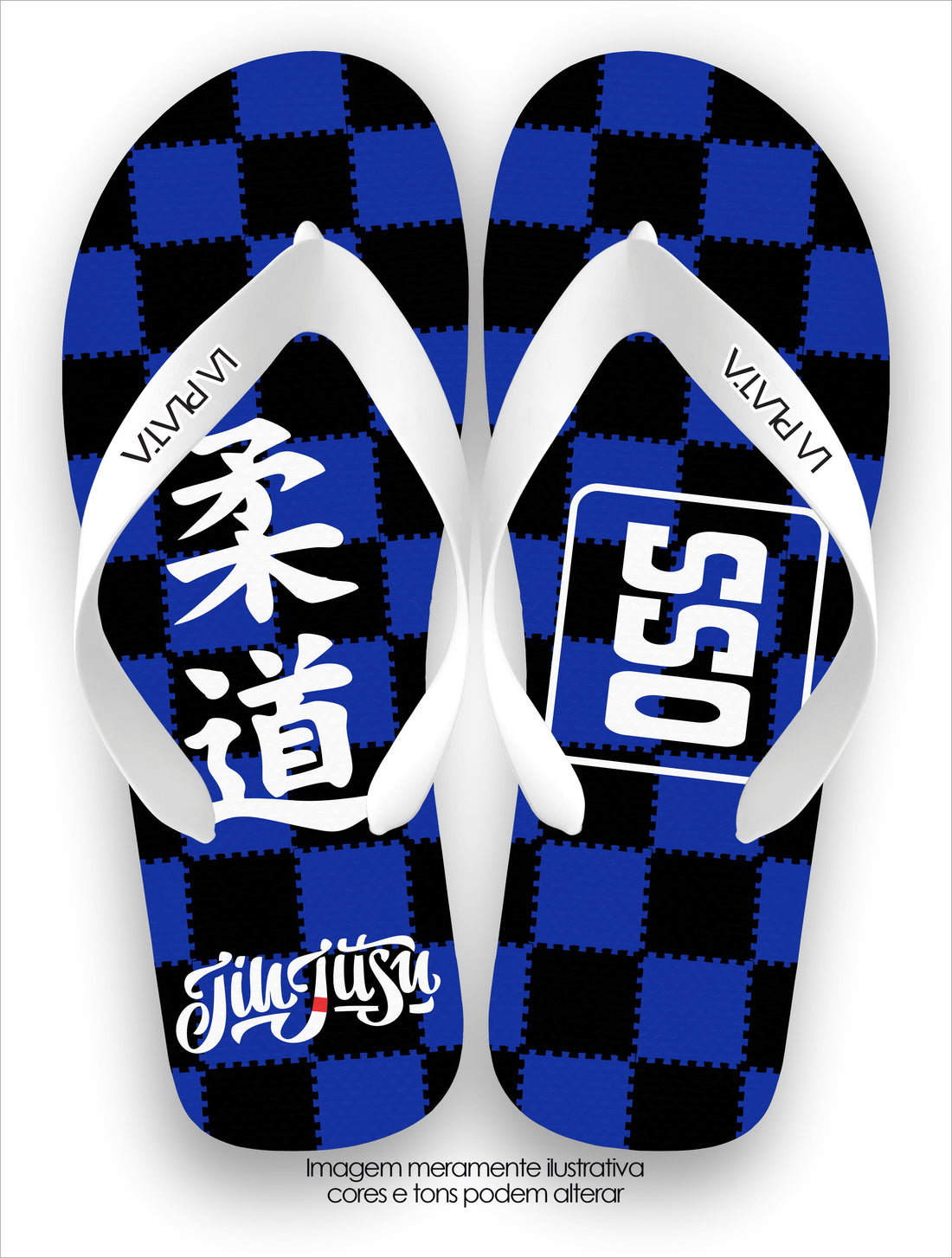 Chinelo Tradicional La Jiu Jitsu JP JJ