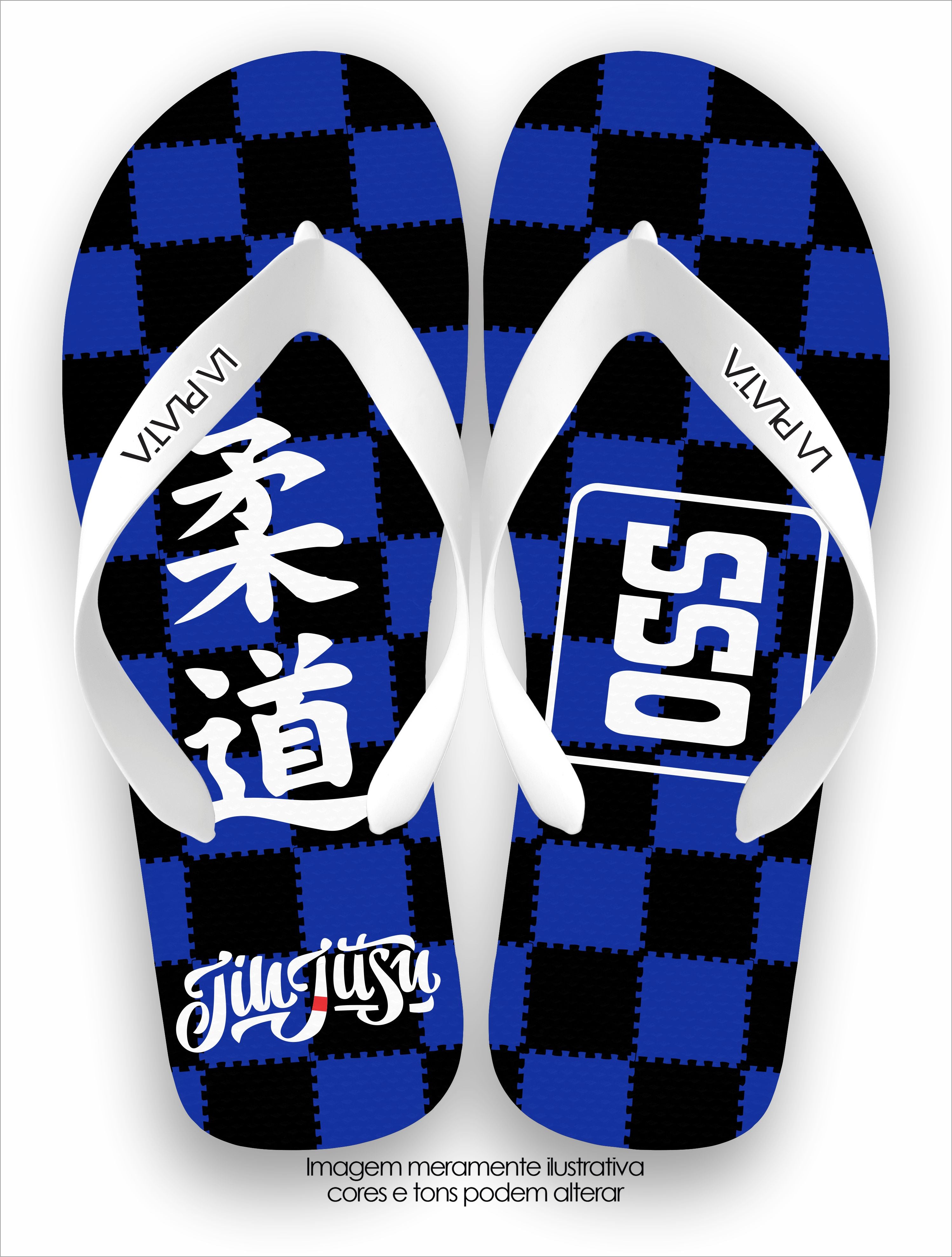 Chinelo Tradicional La Jiu Jitsu JP JJ