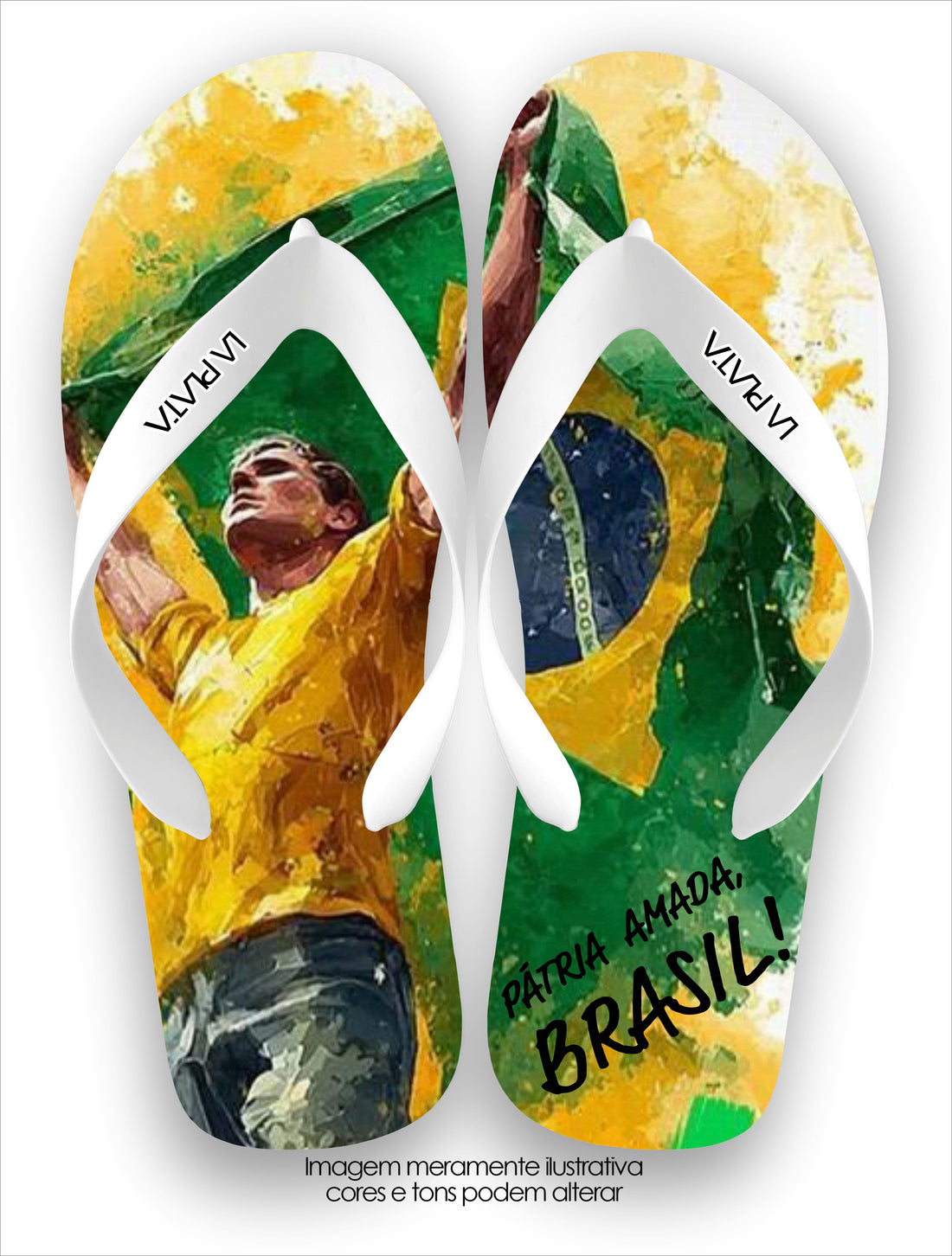 Chinelo Tradicional Pátril Amada Brasil