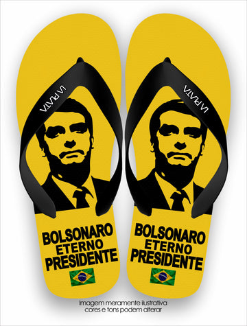 Chinelo Tradicional Bolsonaro Eterno