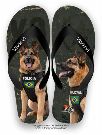 Chinelo Tradicional La Patinhas Dogs K9