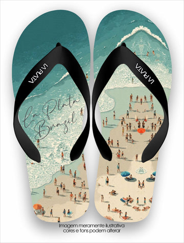 Chinelo La Plata La Masculina Praiano Days