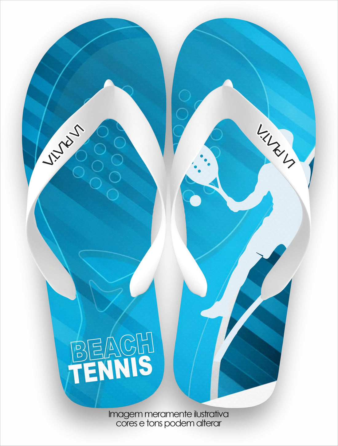 Chinelo Tradicional La Beach Tennis Saque