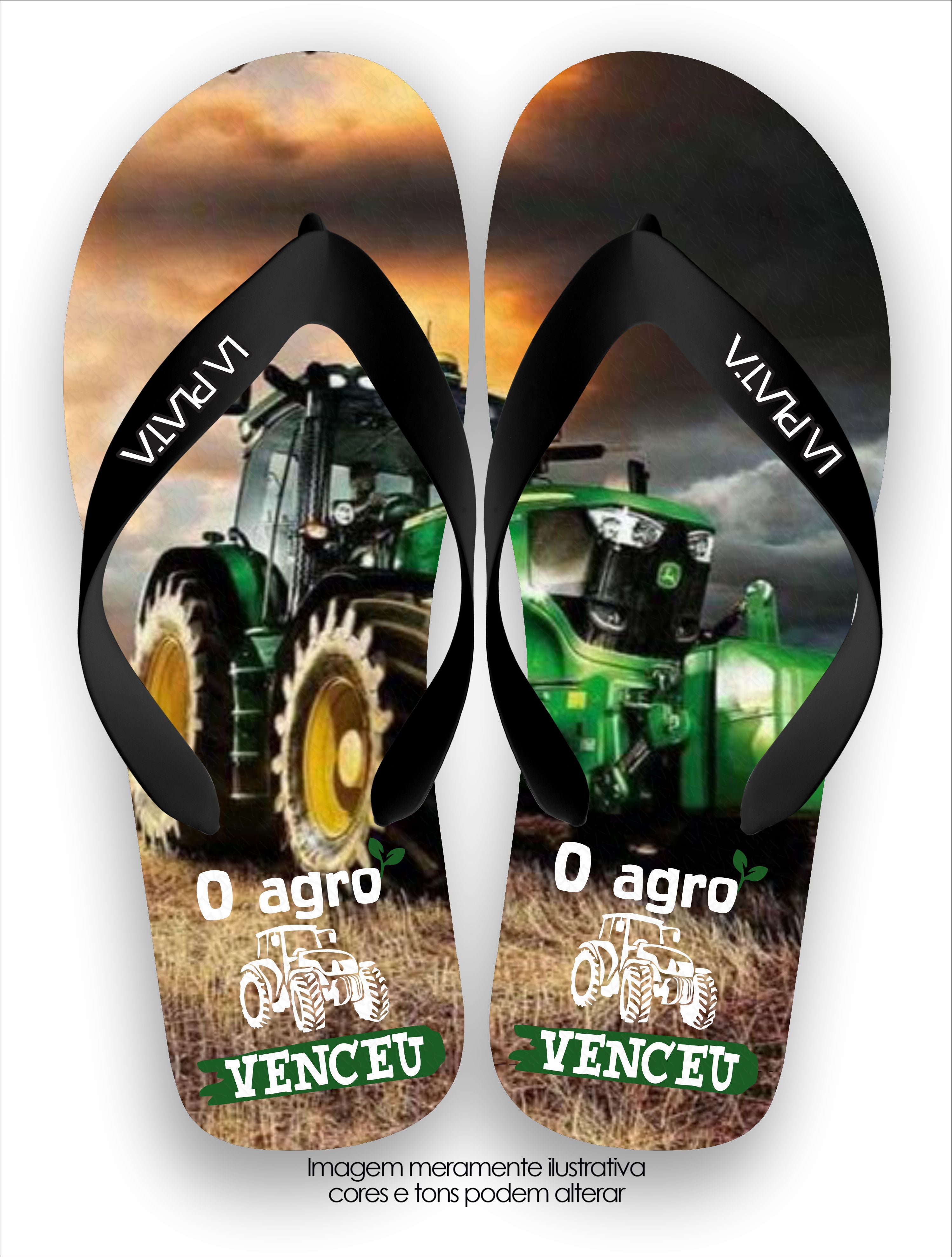 Chinelo Tradicional La Agro Brasil O Agro Venceu