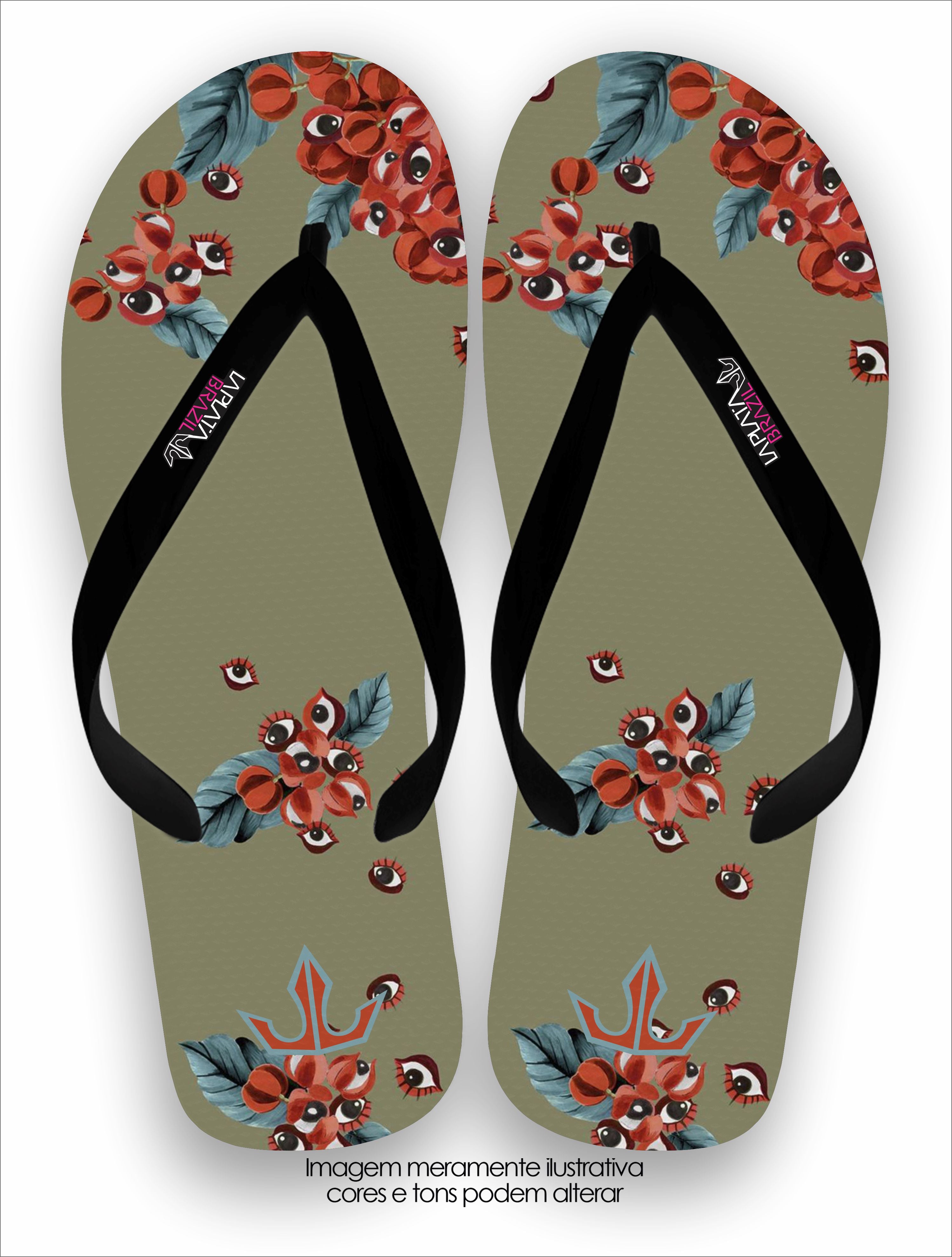 Chinelo Tradicional La Feminina Guaraná Conforto Total