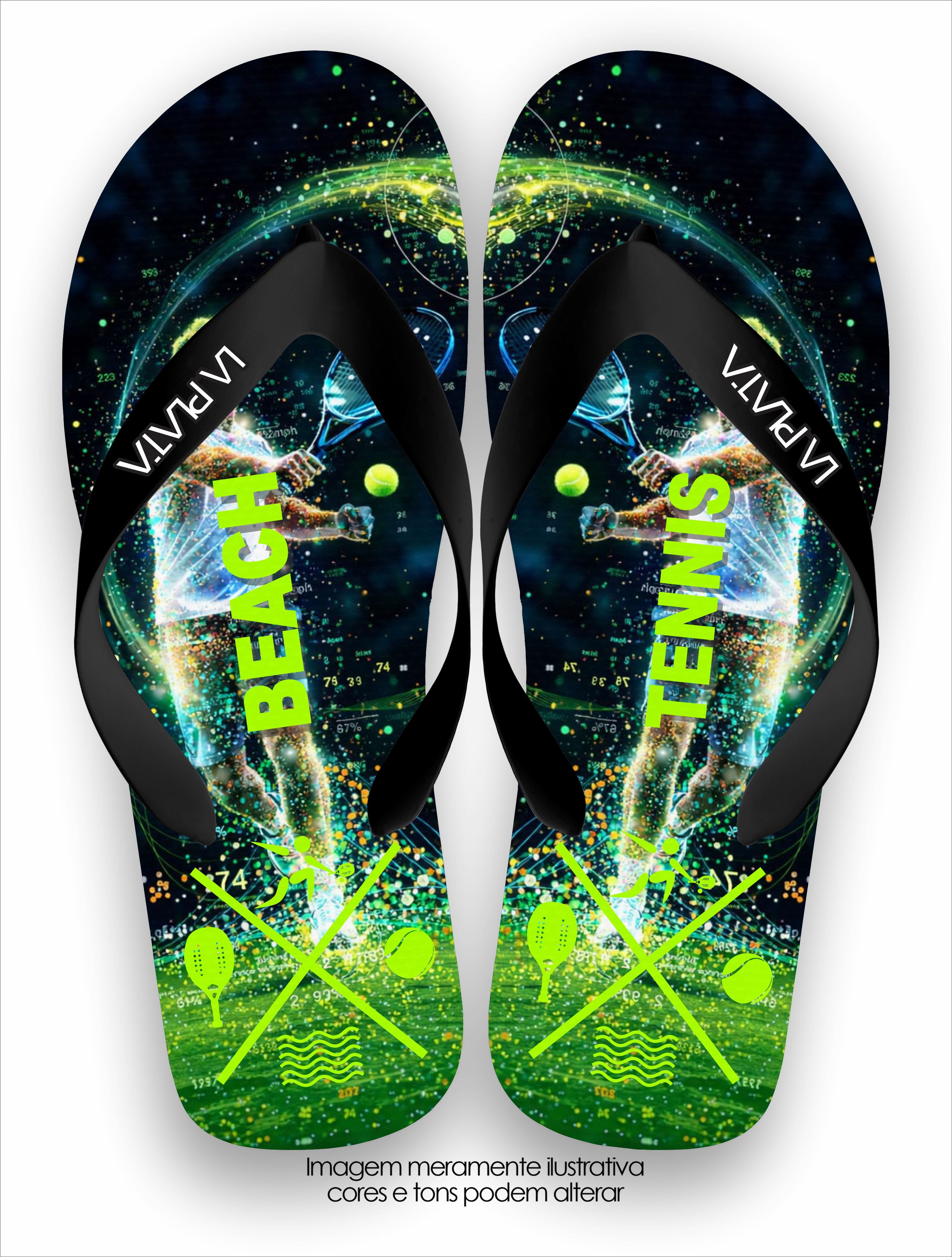 Chinelo Tradicional La Beach Tennis Quadra
