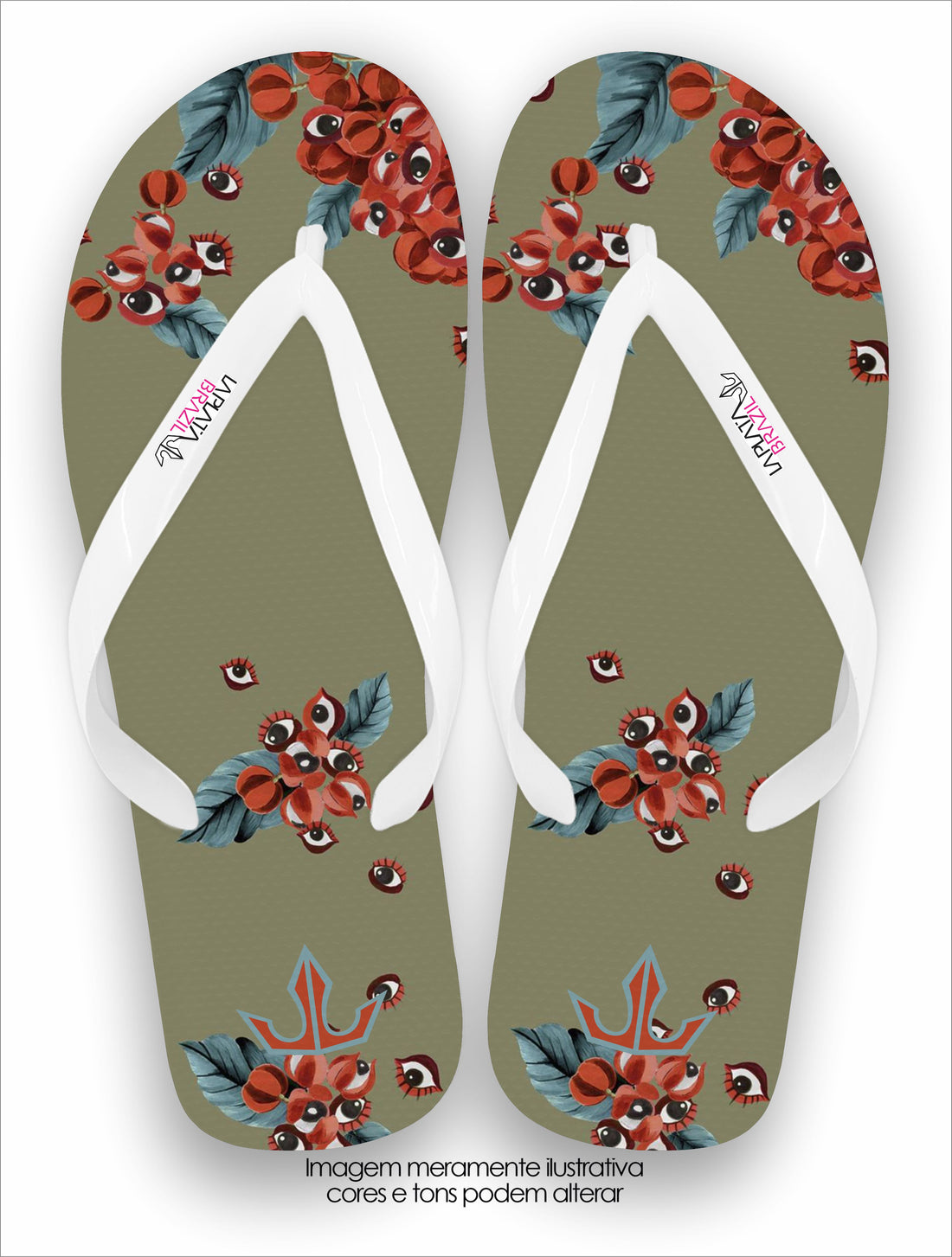 Chinelo Tradicional La Feminina Guaraná Conforto Total