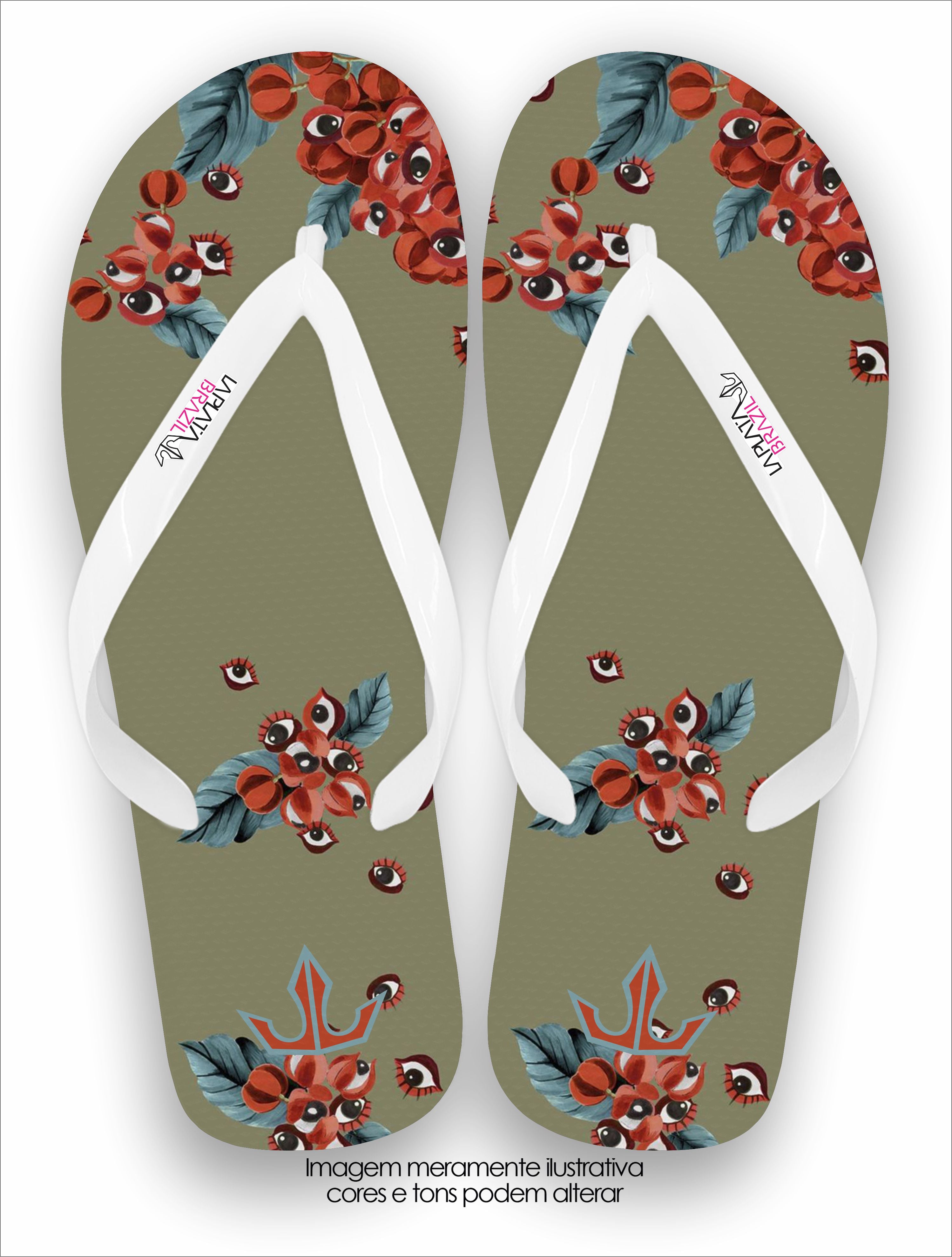 Chinelo Tradicional La Feminina Guaraná Conforto Total