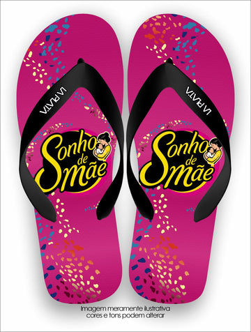 Chinelo Tradicional La Dia das Mães Sonho de Mãe