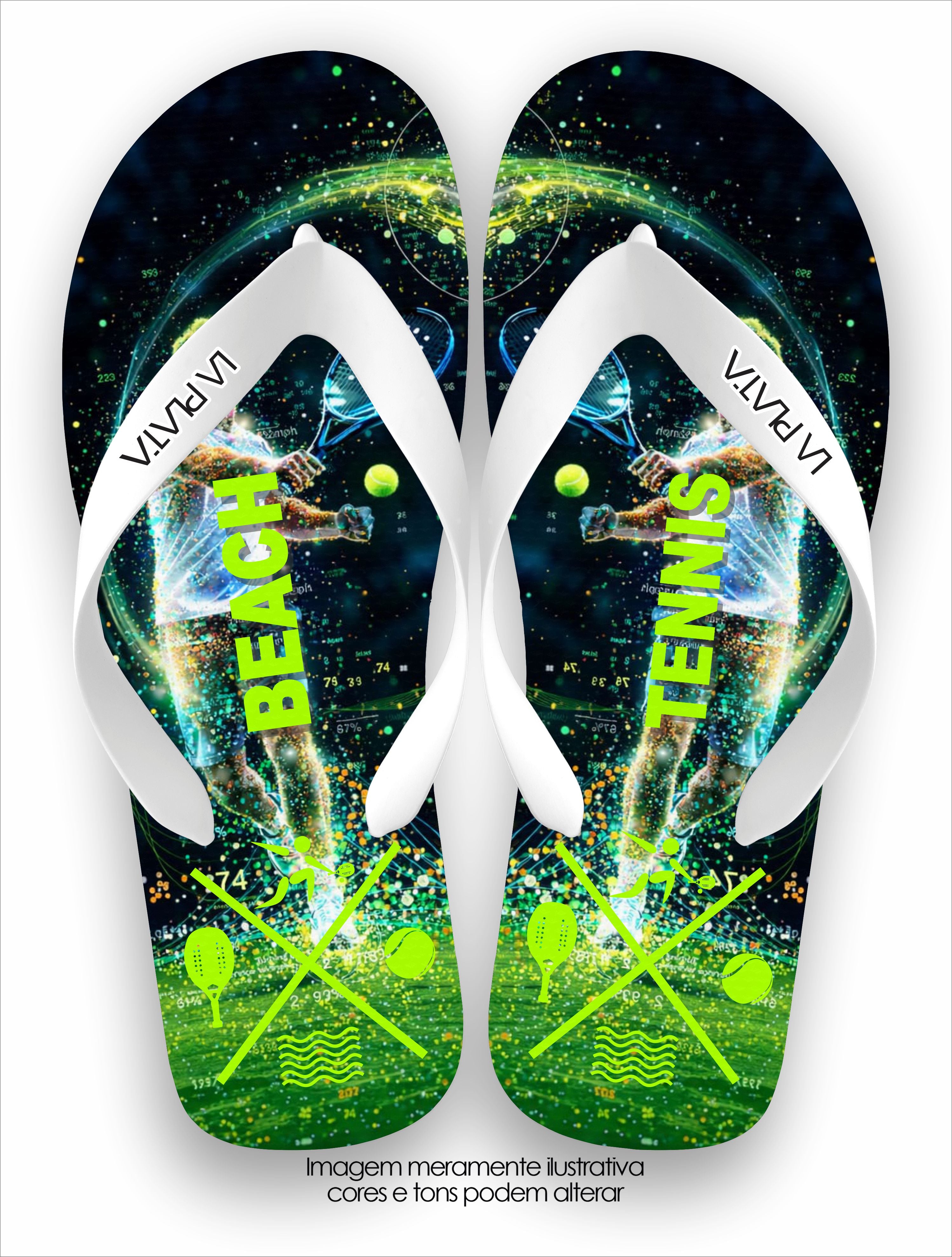 Chinelo Tradicional La Beach Tennis Quadra